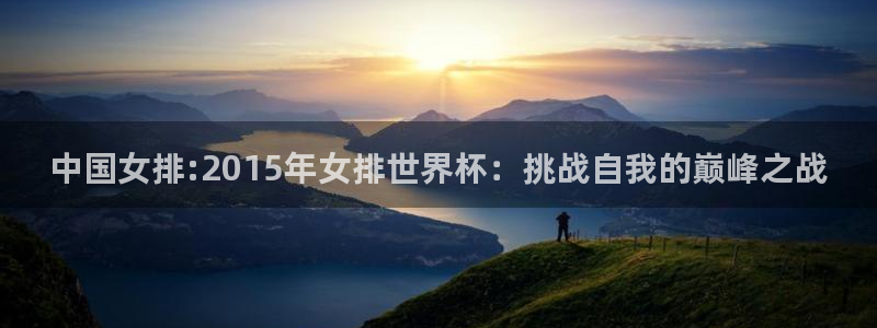 世界杯系列赛：中国女排:2015年女排世界杯：挑战自我的巅峰之战
