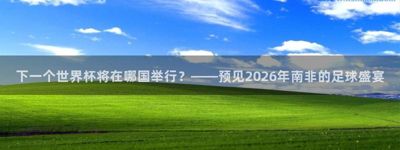 2026世界杯：下一个世界杯将在哪国举行？——预见2026年南非的足球盛宴